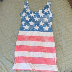 American Flag Bodycon Dress